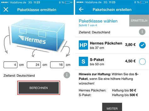 hermes päckchen schein|hermes paketschein drucken.